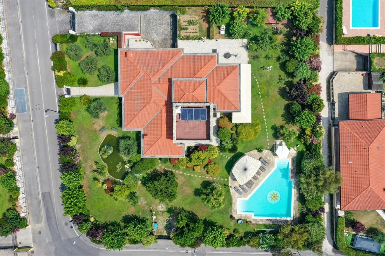 Private Luxury Villa With Pool Moniga del Garda Exterior foto